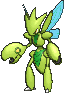 Imagen de Scizor variocolor hembra en Pokémon Espada y Pokémon Escudo