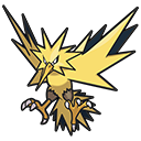 Icono de Zapdos en Pokémon HOME