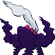 Imagen posterior de Darkrai variocolor en Pokémon Platino