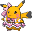 Imagen de Pikachu superstar variocolor en Pokémon Rubí Omega y Pokémon Zafiro Alfa