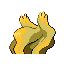 Imagen posterior de Misdreavus variocolor en Pokémon Esmeralda