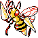 Imagen de Beedrill en Pokémon Oro