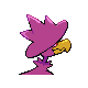Imagen posterior de Murkrow variocolor hembra en Pokémon Oro HeartGold y Pokémon Plata SoulSilver