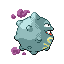Imagen posterior de Koffing variocolor en Pokémon Esmeralda