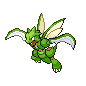 Imagen de Scyther variocolor hembra en Pokémon Diamante y Pokémon Perla