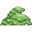 Imagen posterior de Muk variocolor en Pokémon Rojo Fuego y Pokémon Verde Hoja