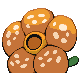 Imagen posterior de Vileplume variocolor macho en Pokémon Oro HeartGold y Pokémon Plata SoulSilver