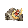 Imagen de Slaking variocolor en Pokémon Esmeralda