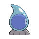 Imagen posterior de Castform lluvia variocolor en Pokémon Platino