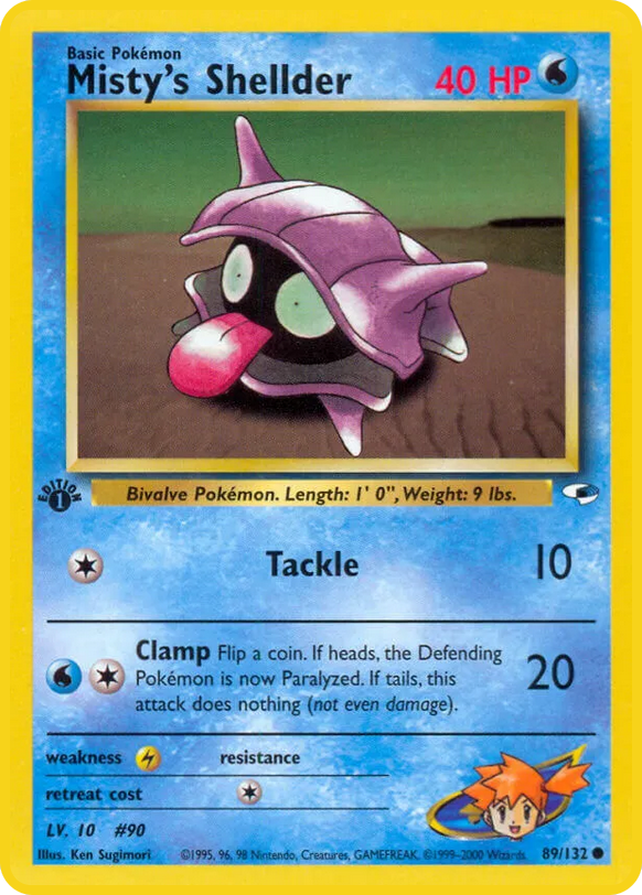 Misty's Shellder (Gym Heroes TCG) - WikiDex, la enciclopedia Pokémon