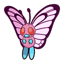 Archivo:Butterfree rosa icono HOME.png