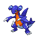 Imagen de Gabite variocolor hembra en Pokémon Platino