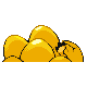 Imagen posterior de Exeggcute variocolor en Pokémon Platino