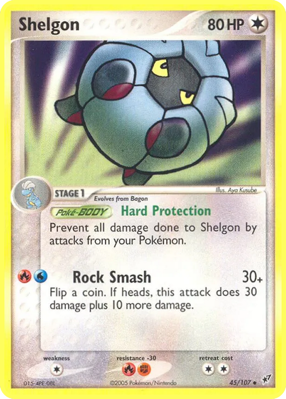 Shelgon (Deoxys TCG) - WikiDex, la enciclopedia Pokémon