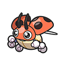 Icono de Ledyba en Pokémon HOME