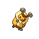 Imagen de Kricketot variocolor hembra en Pokémon Oro HeartGold y Pokémon Plata SoulSilver