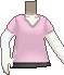 Archivo:Camiseta cuello de pico rosa.png