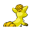 Imagen posterior de Vulpix variocolor en Pokémon Rojo Fuego y Pokémon Verde Hoja