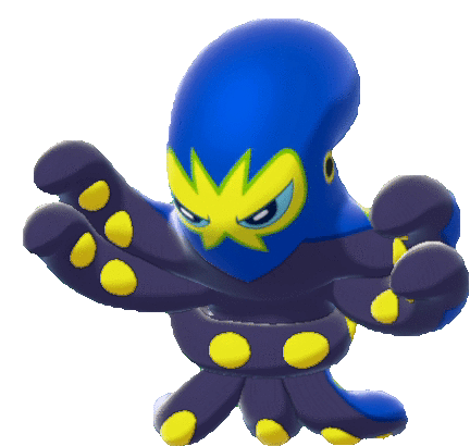 Imagen de Grapploct en Pokémon Espada y Pokémon Escudo