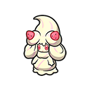 Icono de Alcremie Crema de vainilla en Pokémon HOME