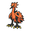 Icono de Zapdos de Galar en Pokémon HOME