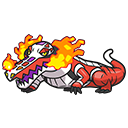 Icono de Skeledirge en Pokémon HOME