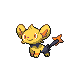 Imagen de Shinx variocolor hembra en Pokémon Diamante y Pokémon Perla