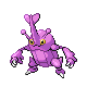 Imagen de Heracross variocolor hembra en Pokémon Oro HeartGold y Pokémon Plata SoulSilver