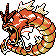 Imagen de Gyarados variocolor en Pokémon Oro