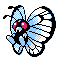 Imagen de Butterfree en Pokémon Cristal