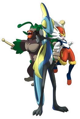 Archivo:Ilustración de los Pokémon inicial.jpg