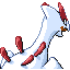Imagen posterior de Lugia variocolor en Pokémon Rojo Fuego y Pokémon Verde Hoja