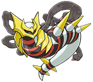 Giratina forma origen en Pokémon Ranger: Trazos de luz.
