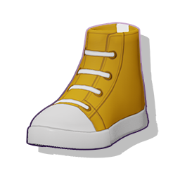 Archivo:Zapatillas altas amarillas UNITE.png