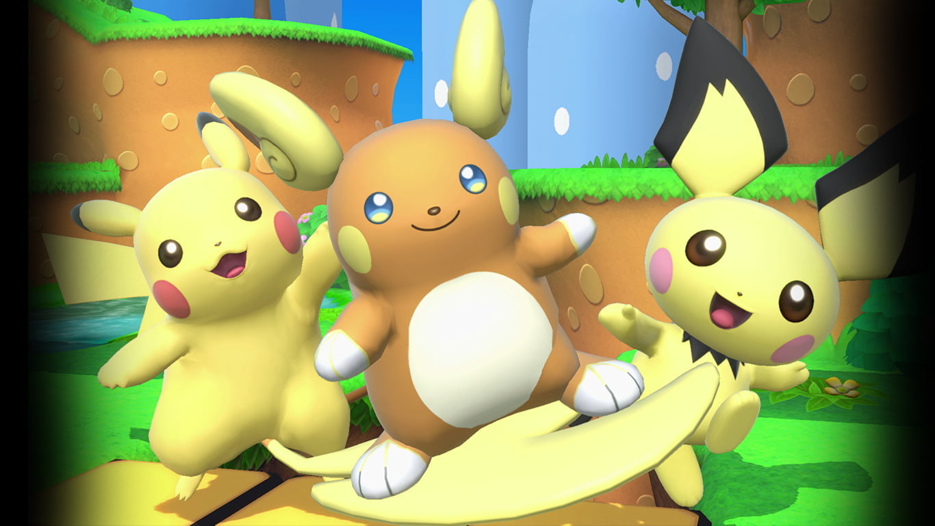 Archivoraichu De Alola Pikachu Y Pichu En Ssbupng Wikidex La Enciclopedia Pokémon