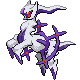 Imagen de Arceus en Pokémon Platino