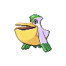 Imagen de Pelipper variocolor en Pokémon Esmeralda