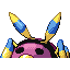 Imagen posterior de Ariados variocolor en Pokémon Rojo Fuego y Pokémon Verde Hoja
