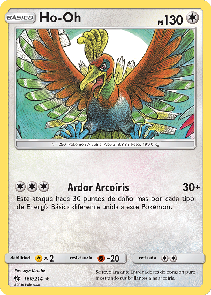 HoOh (Truenos Perdidos TCG) WikiDex, la enciclopedia Pokémon