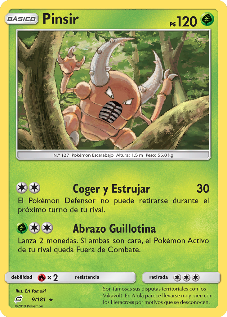 Pinsir (Unión de Aliados TCG) WikiDex, la enciclopedia Pokémon
