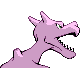 Imagen posterior de Aerodactyl variocolor en Pokémon Oro HeartGold y Pokémon Plata SoulSilver