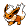 Imagen de Flareon variocolor en Pokémon Oro