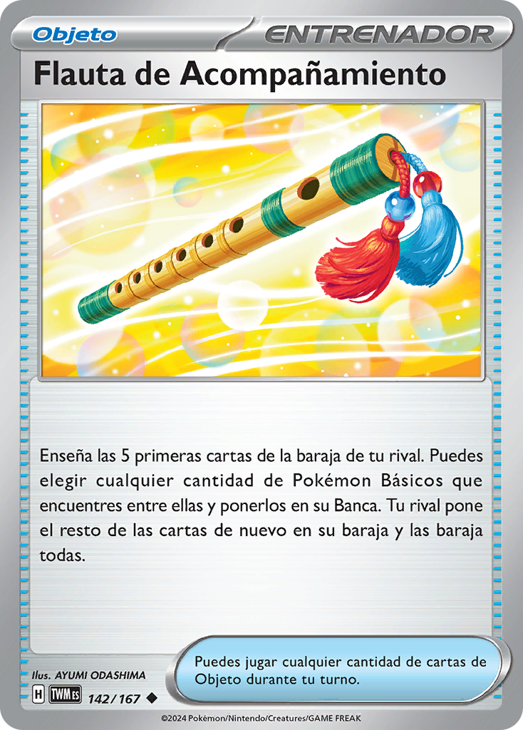 Flauta de Acompañamiento (TCG) - WikiDex, la enciclopedia Pokémon