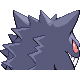 Imagen posterior de Gengar variocolor en Pokémon Platino