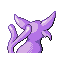 Imagen posterior de Espeon en Pokémon Rojo Fuego y Pokémon Verde Hoja