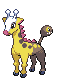 Imagen de Girafarig macho en Pokémon Negro y Blanco