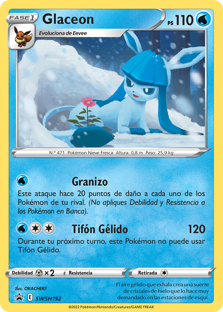 Glaceon (SWSH Promo 192 TCG) WikiDex, la enciclopedia Pokémon