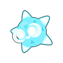 Icono de Minior núcleo azul en Pokémon HOME