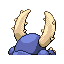 Imagen posterior de Pinsir variocolor en Pokémon Rojo Fuego y Pokémon Verde Hoja