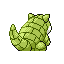 Imagen posterior de Sandshrew variocolor en Pokémon Esmeralda